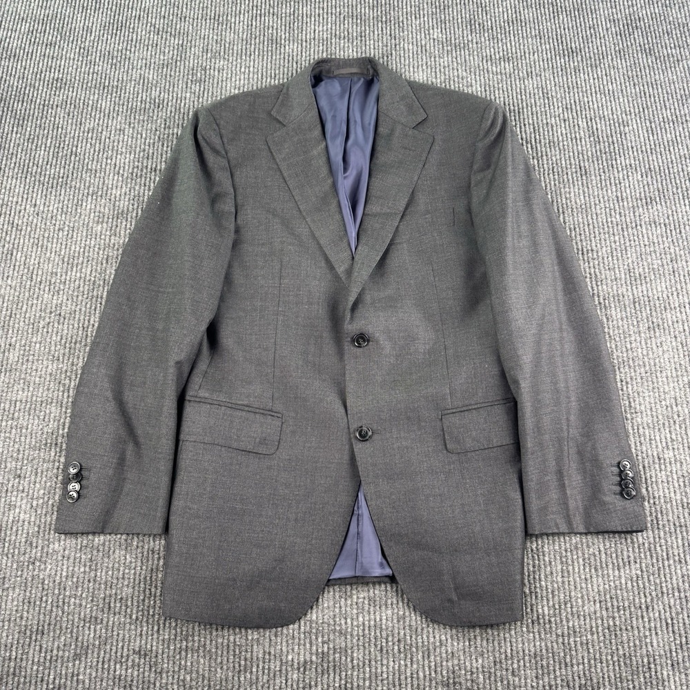 SuitSupply Suit Jacket 38R 48EU Blue Wool Vitale Barberis Canonico Blazer Italy